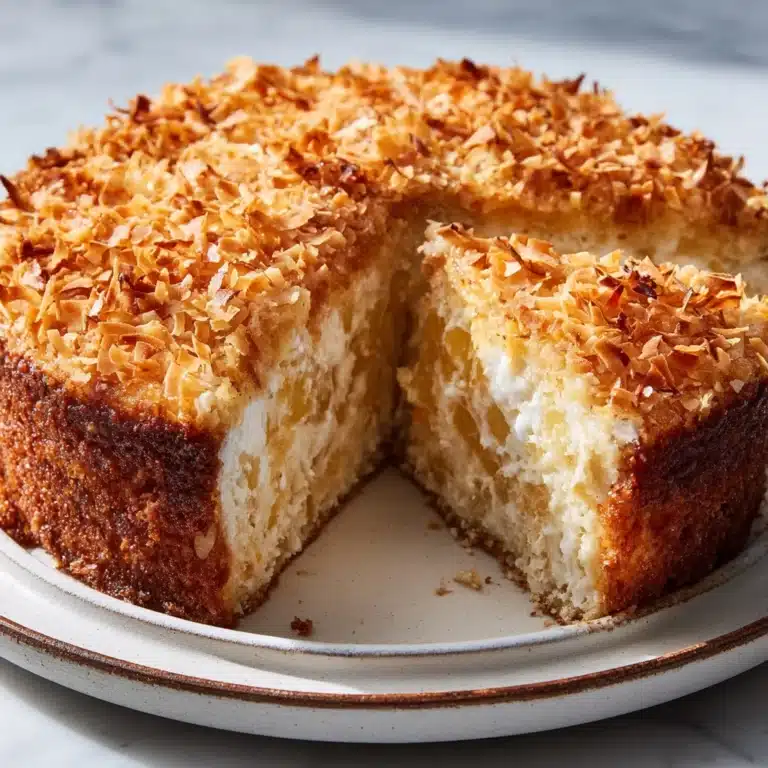 Coconut Cheesecake Bread Pudding Recipe