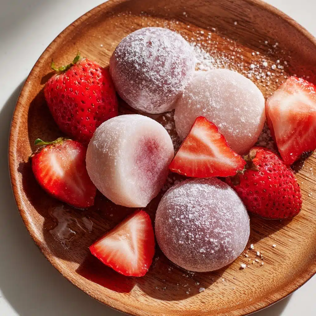 Strawberry Mochi Recipe - Recipe Image