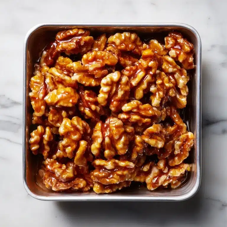Brown Sugar Candied Walnuts Recipe