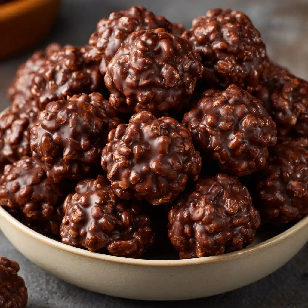 Chocolate Rice Krispie Balls Recipe - Recipe Image