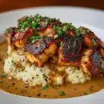 Smothered Chicken and Rice Recipe