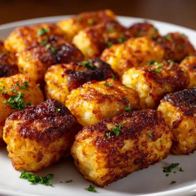 Crispy Hashbrown and Sausage Bites Recipe