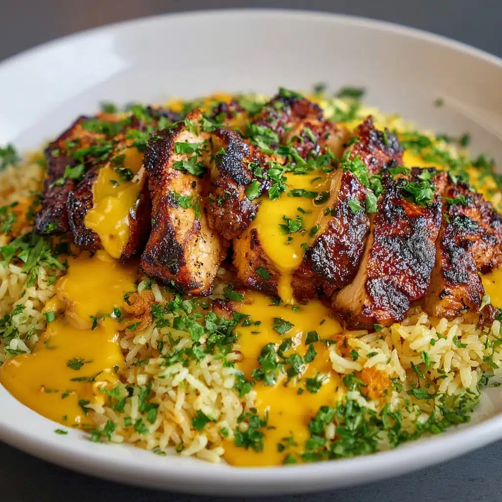 Smothered Chicken and Rice Recipe - Recipe Image