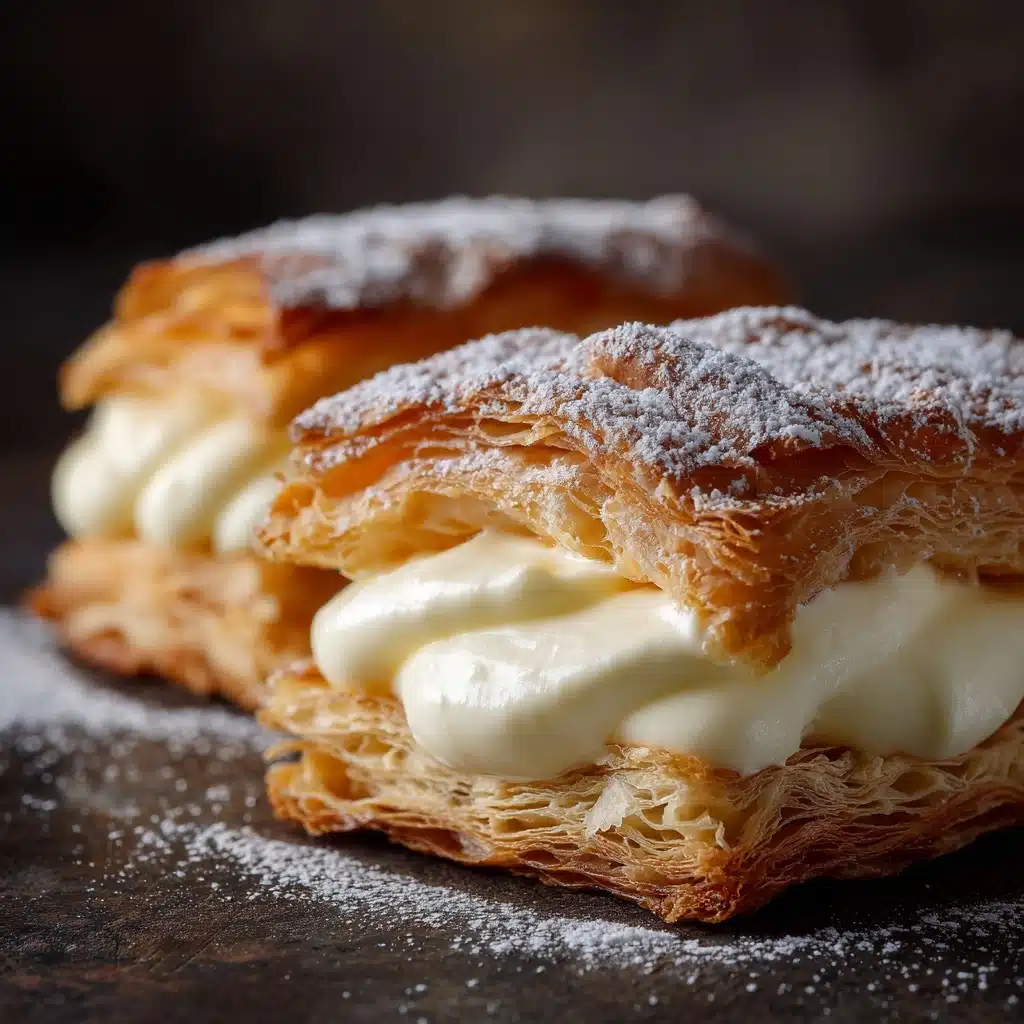 Cream Puffs with Luscious Vanilla Cream Filling Recipe - Recipe Image