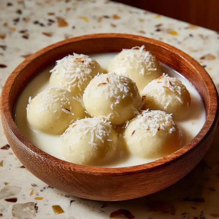 Easy Coconut Condensed Milk Balls Recipe