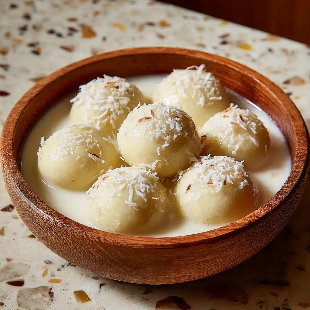 Easy Coconut Condensed Milk Balls Recipe