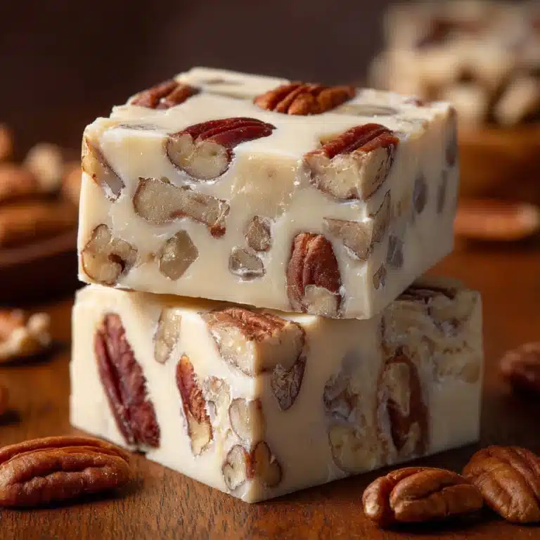 White Chocolate Caramel Pecan Fudge Recipe
