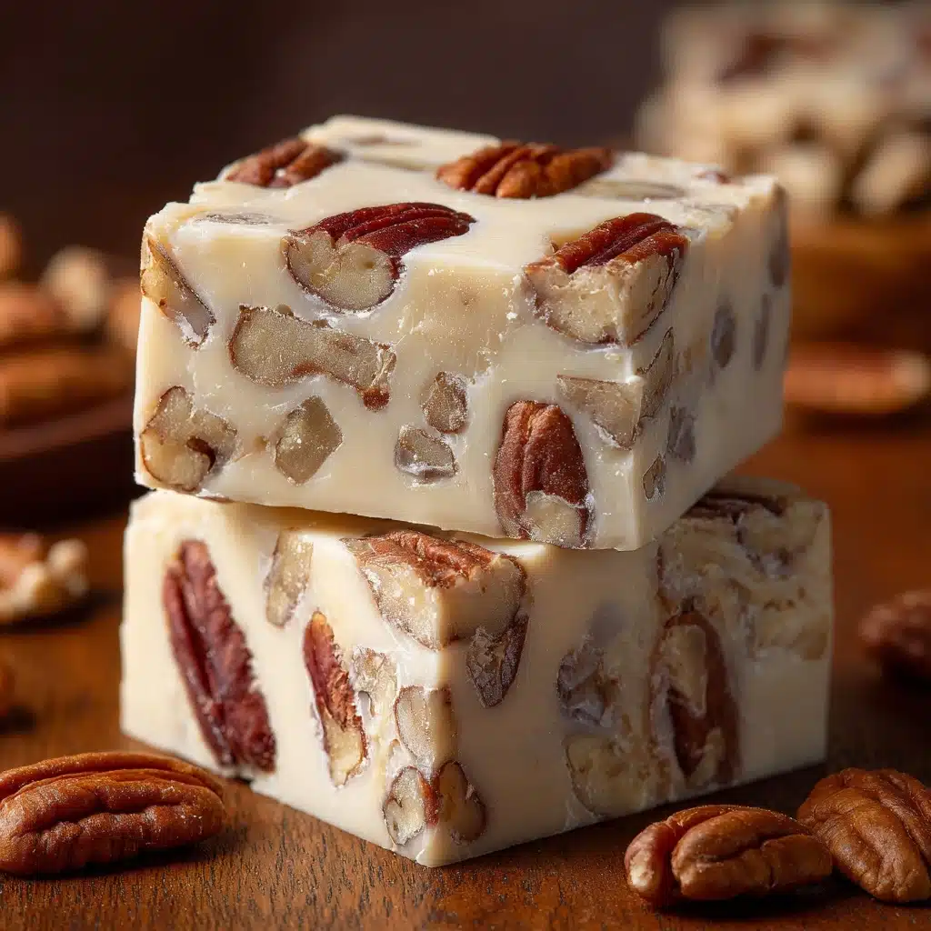 White Chocolate Caramel Pecan Fudge Recipe