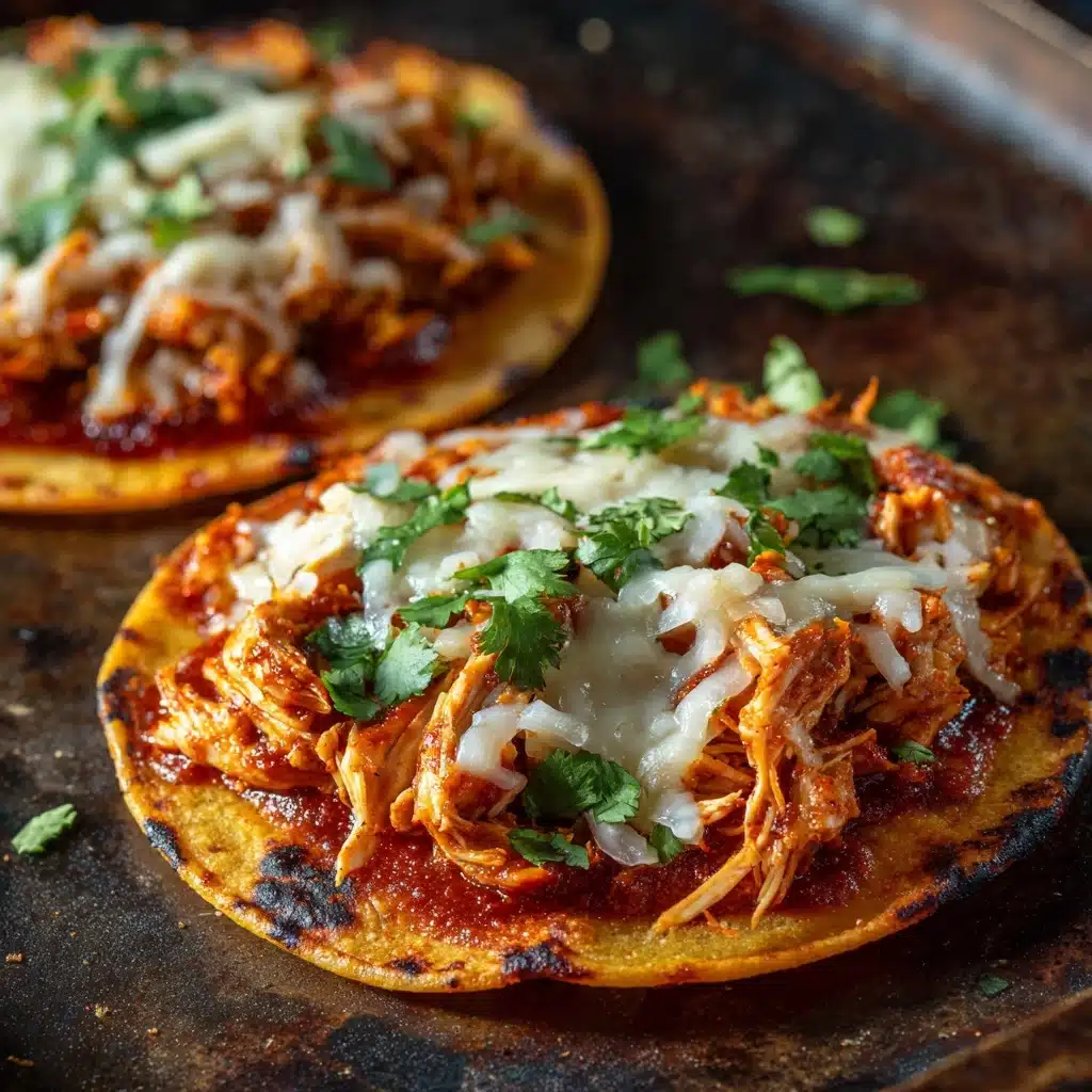 BBQ Chicken Tostadas Recipe - Recipe Image