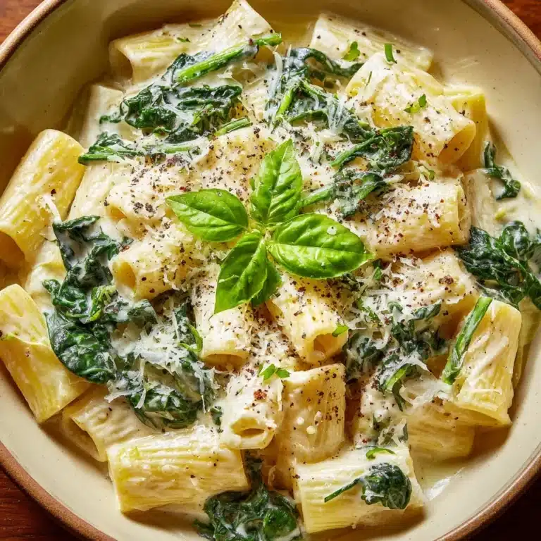 Lemon Ricotta Spinach Pasta Recipe