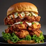 Spicy Crispy Chicken Burger Recipe