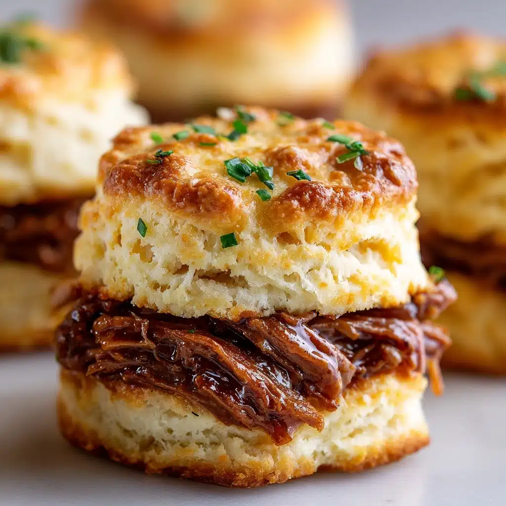 Baked French Dip Biscuits Recipe - Recipe Image