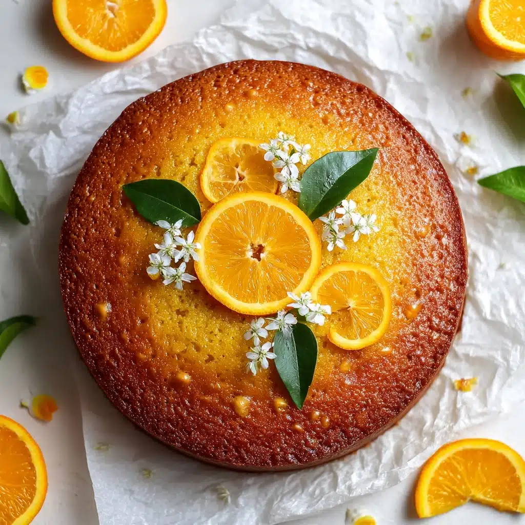 Whole Orange Cake (Flourless) Recipe
