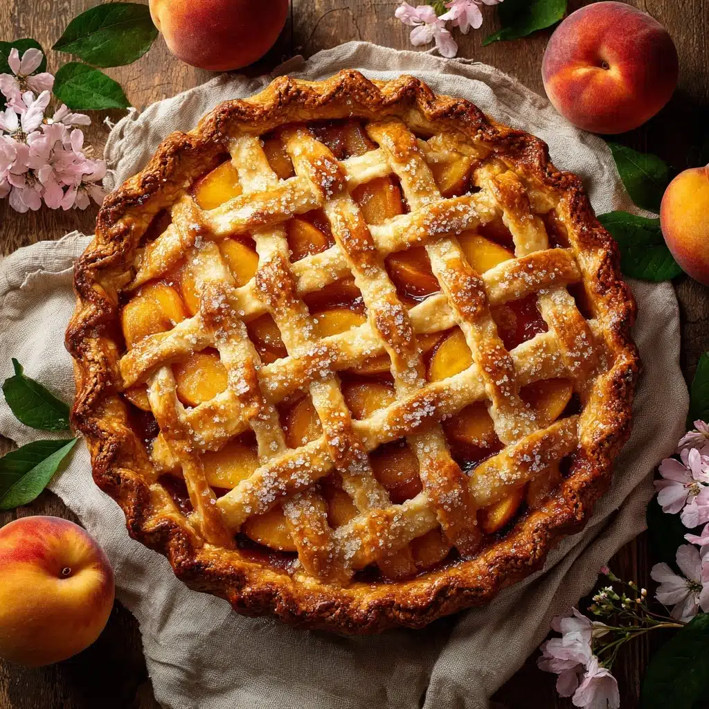 Brown Butter Strawberry Peach Pie Recipe - Recipe Image