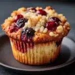 Cherry Cobbler Muffins Recipe