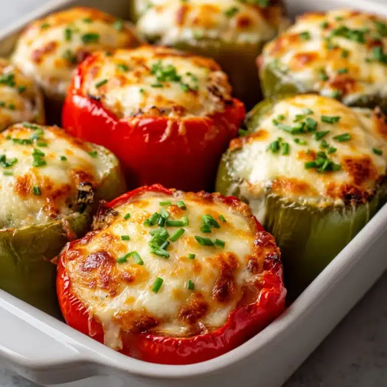 Buffalo Chicken Stuffed Peppers Recipe
