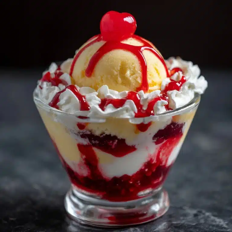Shirley Temple Ice Cream Float Recipe