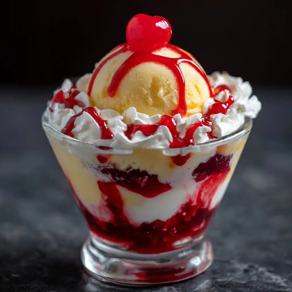 Shirley Temple Ice Cream Float Recipe