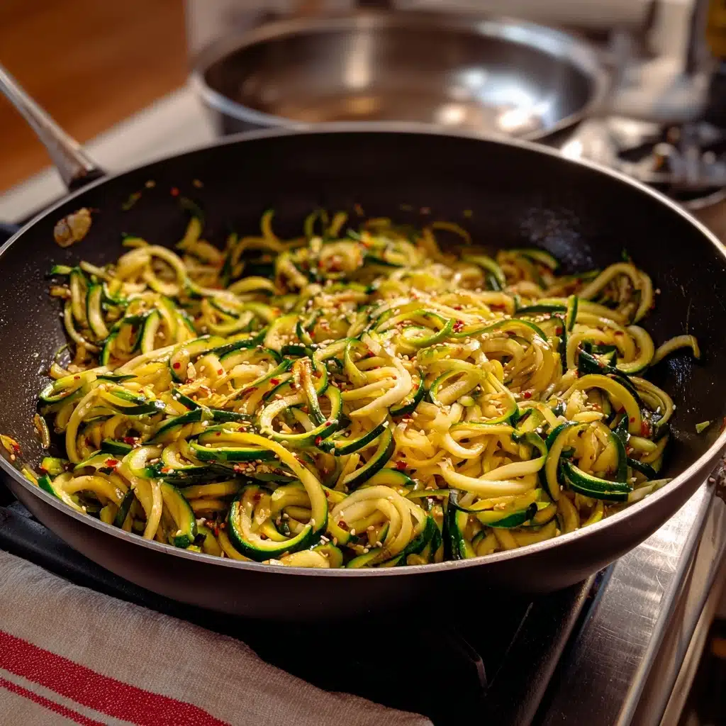 Zucchini Noodle Stir Fry Recipe