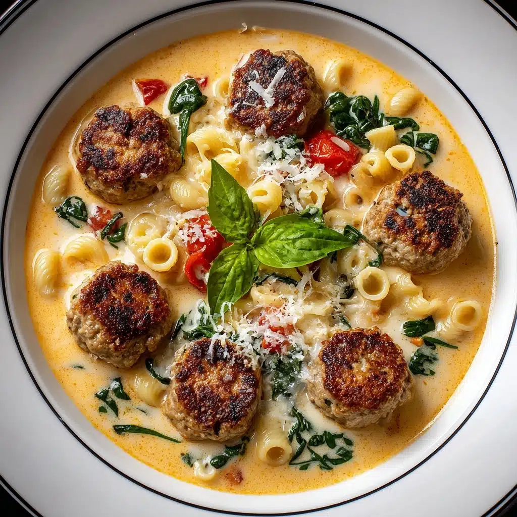 Creamy Italian Meatball Soup Recipe