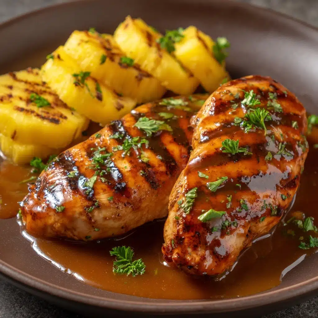 Pineapple BBQ Baked Chicken Breast Recipe - Recipe Image