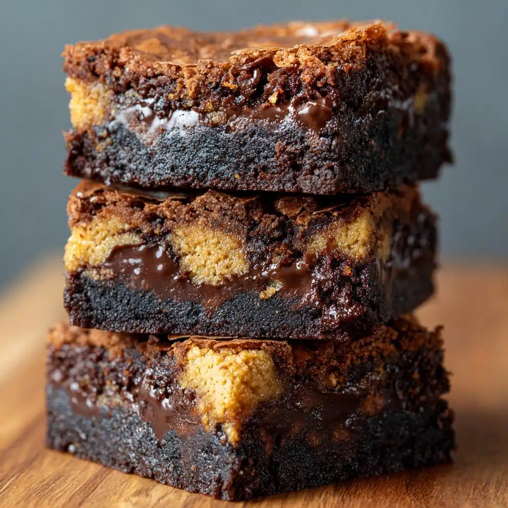 Cookie-Stuffed Brownies Recipe - Recipe Image