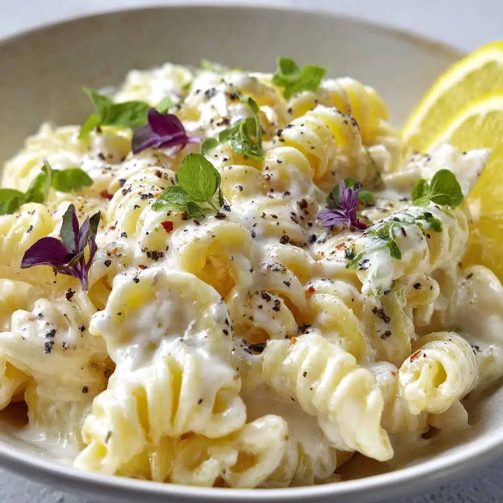 Creamy Lemon Pasta Sauce Recipe - Recipe Image