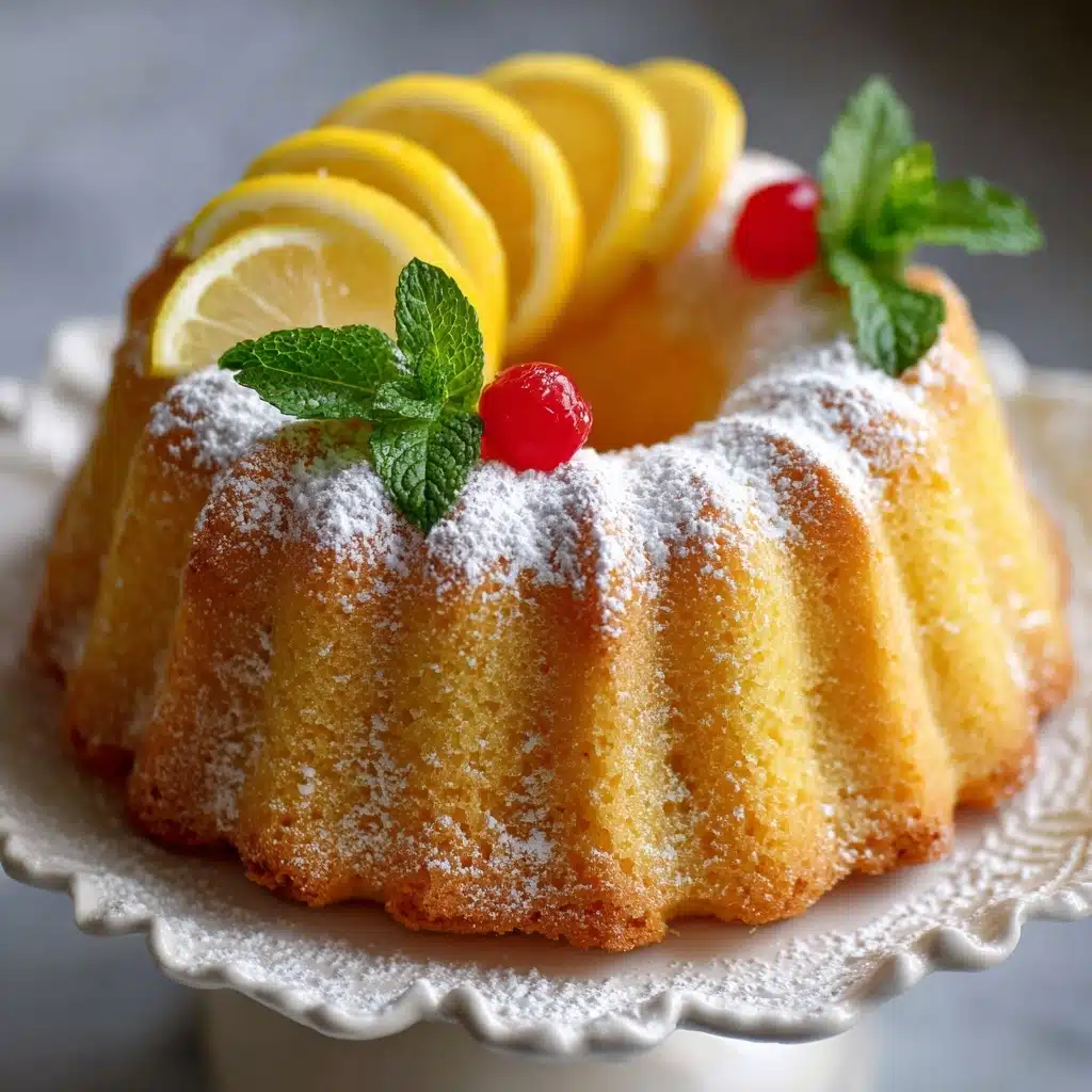 Extreme Lemon Bundt Cake Recipe - Recipe Image