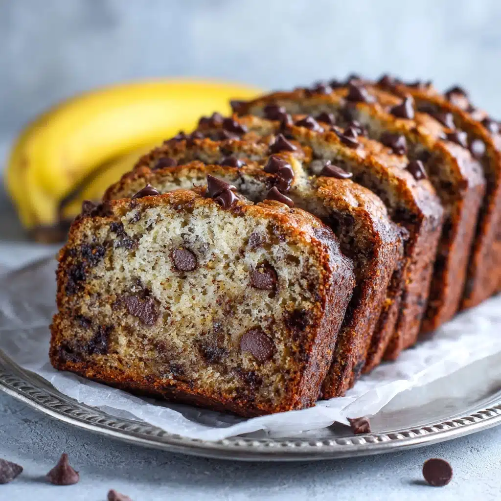 Super Moist Chocolate Chip Banana Bread Recipe