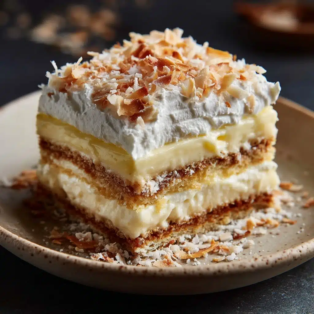 Island Dream Coconut Cream Bars Recipe - Recipe Image