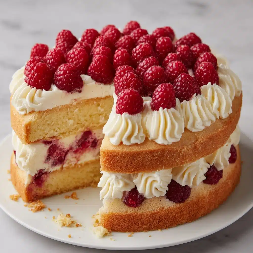 White Chocolate Raspberry Cake Recipe