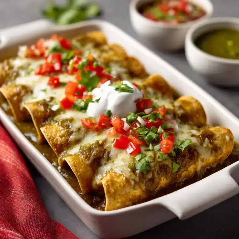 Salsa Verde Chicken Enchiladas Recipe