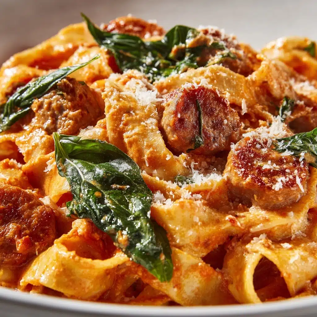 Sausage Nduja Pasta Recipe - Recipe Image
