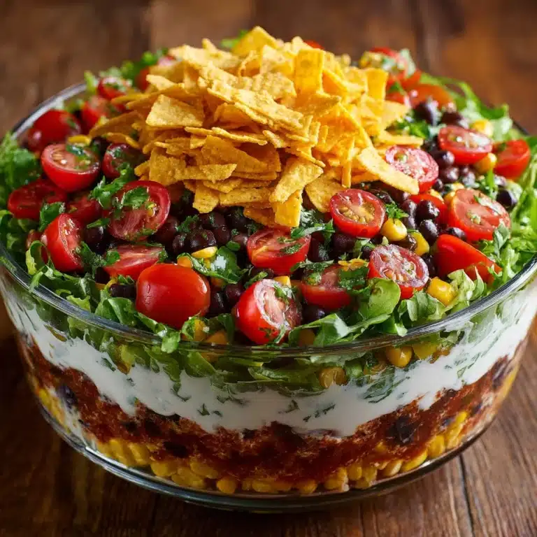 Layered Mexican Salad Recipe