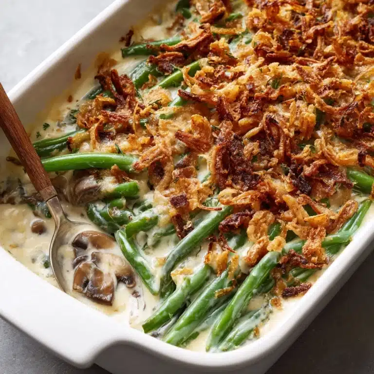 Easy Green Bean Casserole Recipe