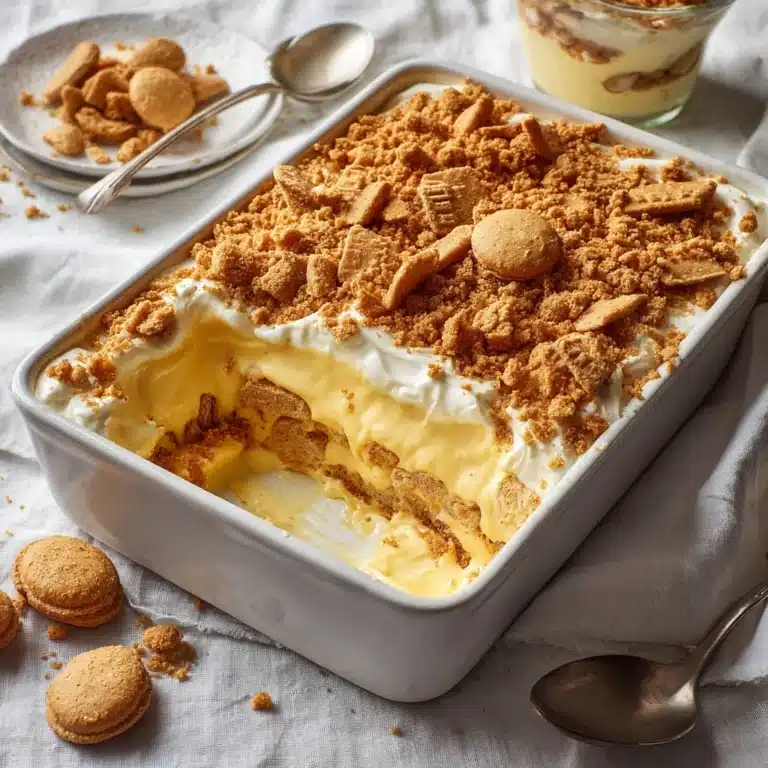 Old-Fashioned Homemade Banana Pudding Recipe