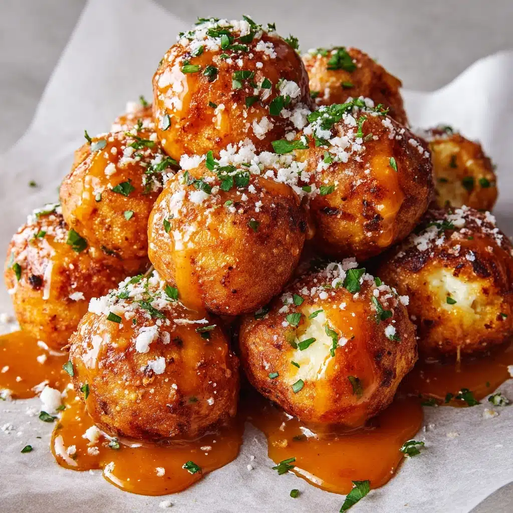 Cheesy Ranch Buffalo Chicken Pretzel Bites Recipe - Recipe Image
