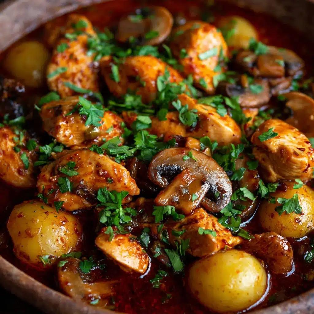Cozy Warm Mushroom Stew Recipe - Recipe Image
