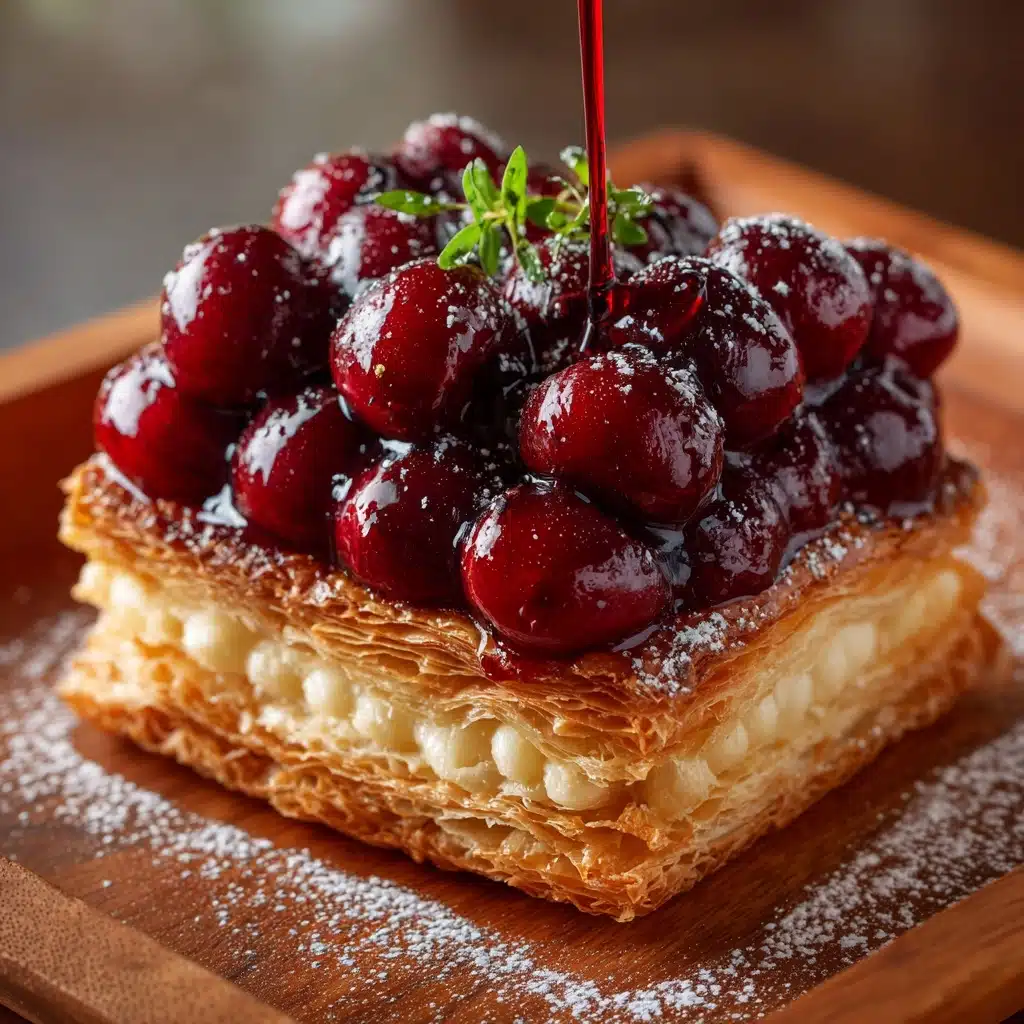 Cherry Cheese Pastry Pie Recipe - Recipe Image