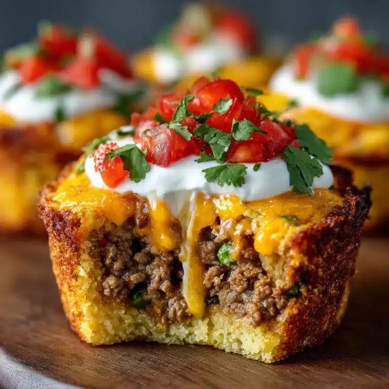 Taco Cupcakes Recipe