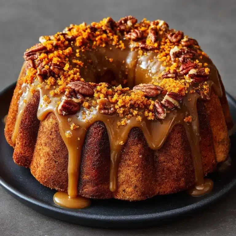 with Pecans & Grated Sweet Potato Icing Recipe