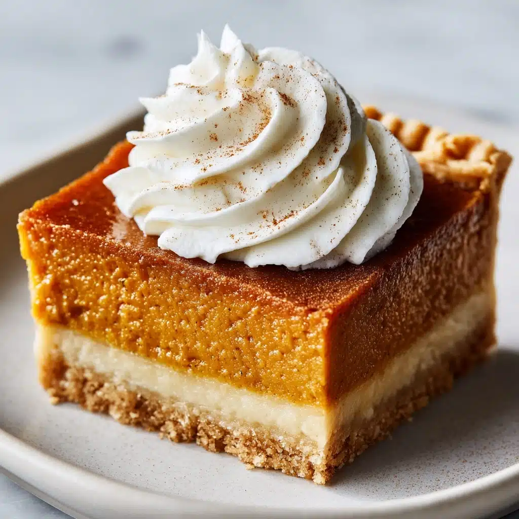 Pumpkin Pie Bars Recipe - Recipe Image