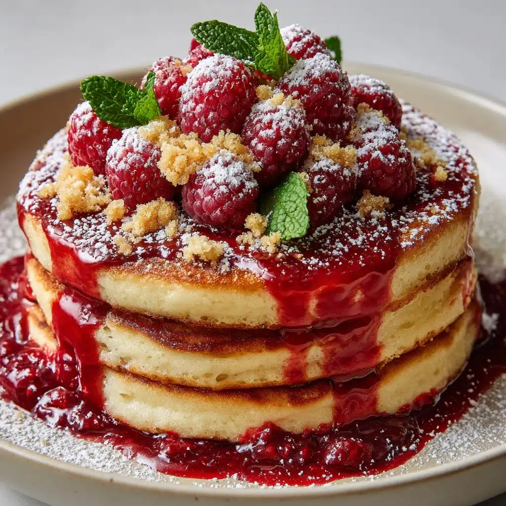 Raspberry Carrot Cake Pancakes Recipe
