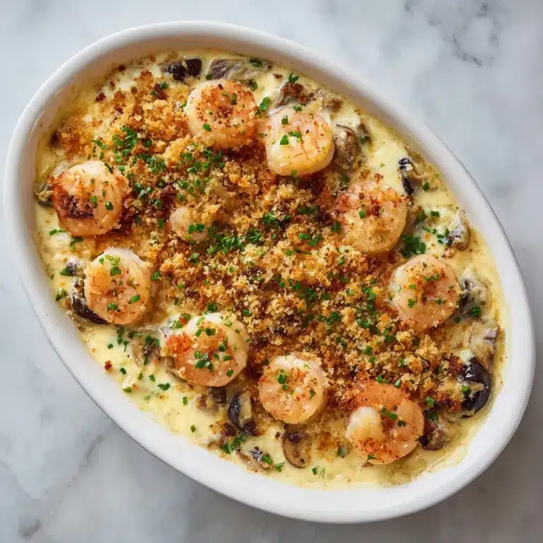 New England Seafood Casserole Recipe
