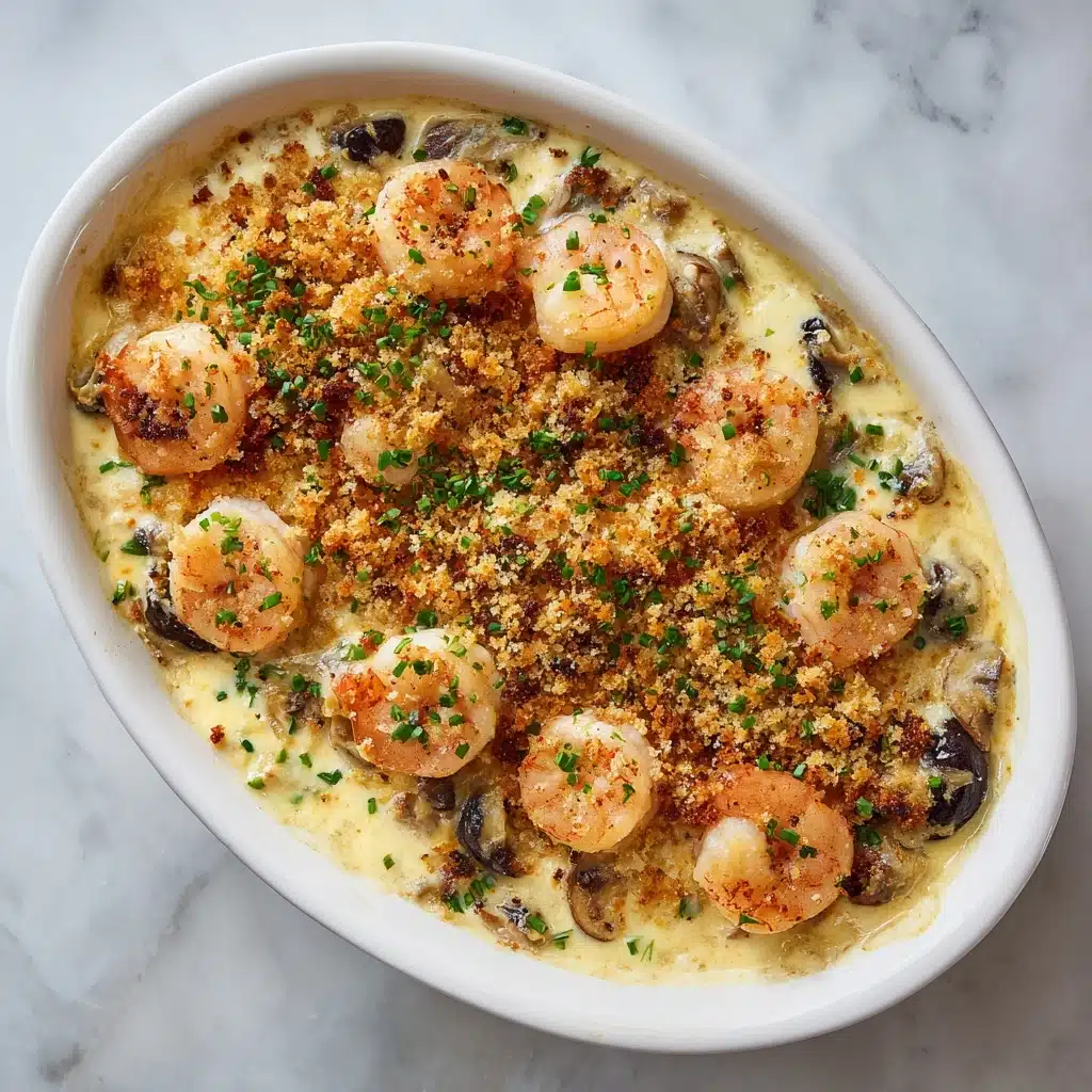 New England Seafood Casserole Recipe - Recipe Image