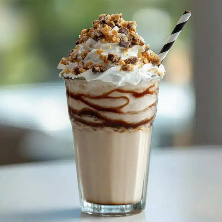 Toffee Coffee Frappé Recipe