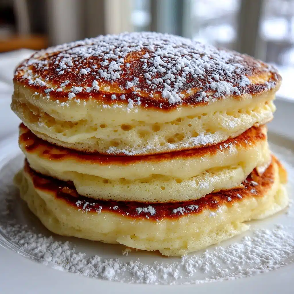 Fluffy Japanese Soufflé Pancakes Recipe
