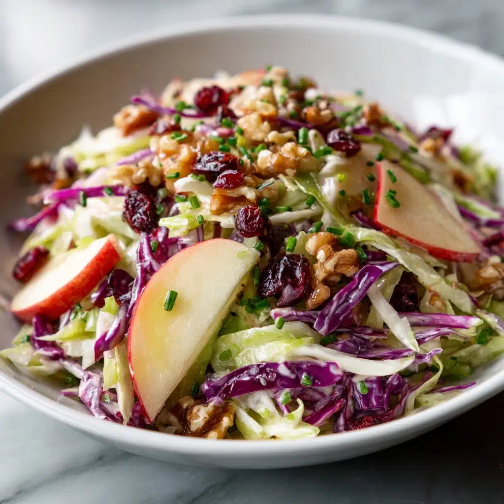 Apple Cranberry Coleslaw Recipe - Recipe Image