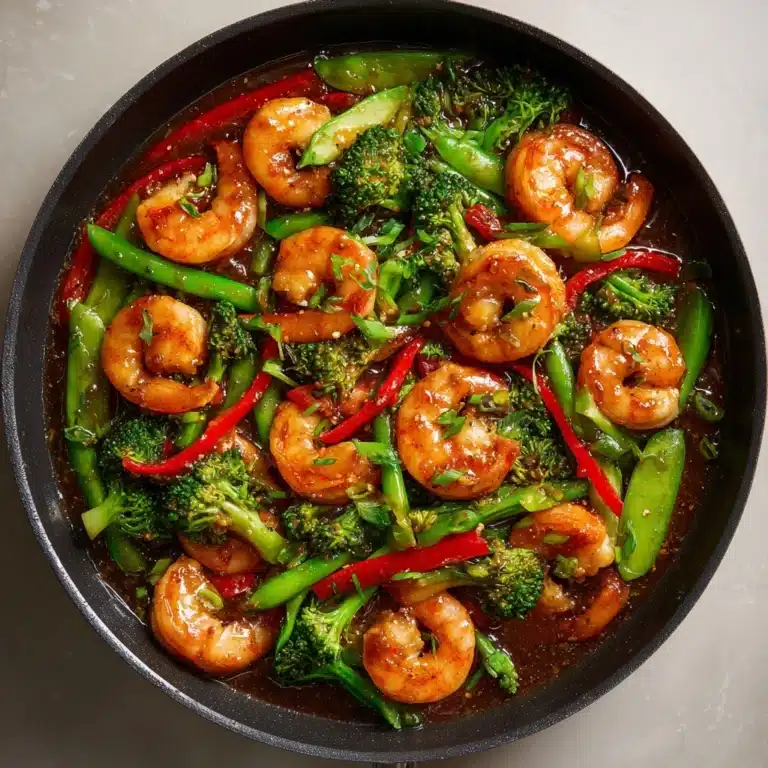 Honey Garlic Shrimp Stir Fry Recipe