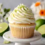 Key Lime Cupcakes Filled with Creamy Lime Frosting Recipe